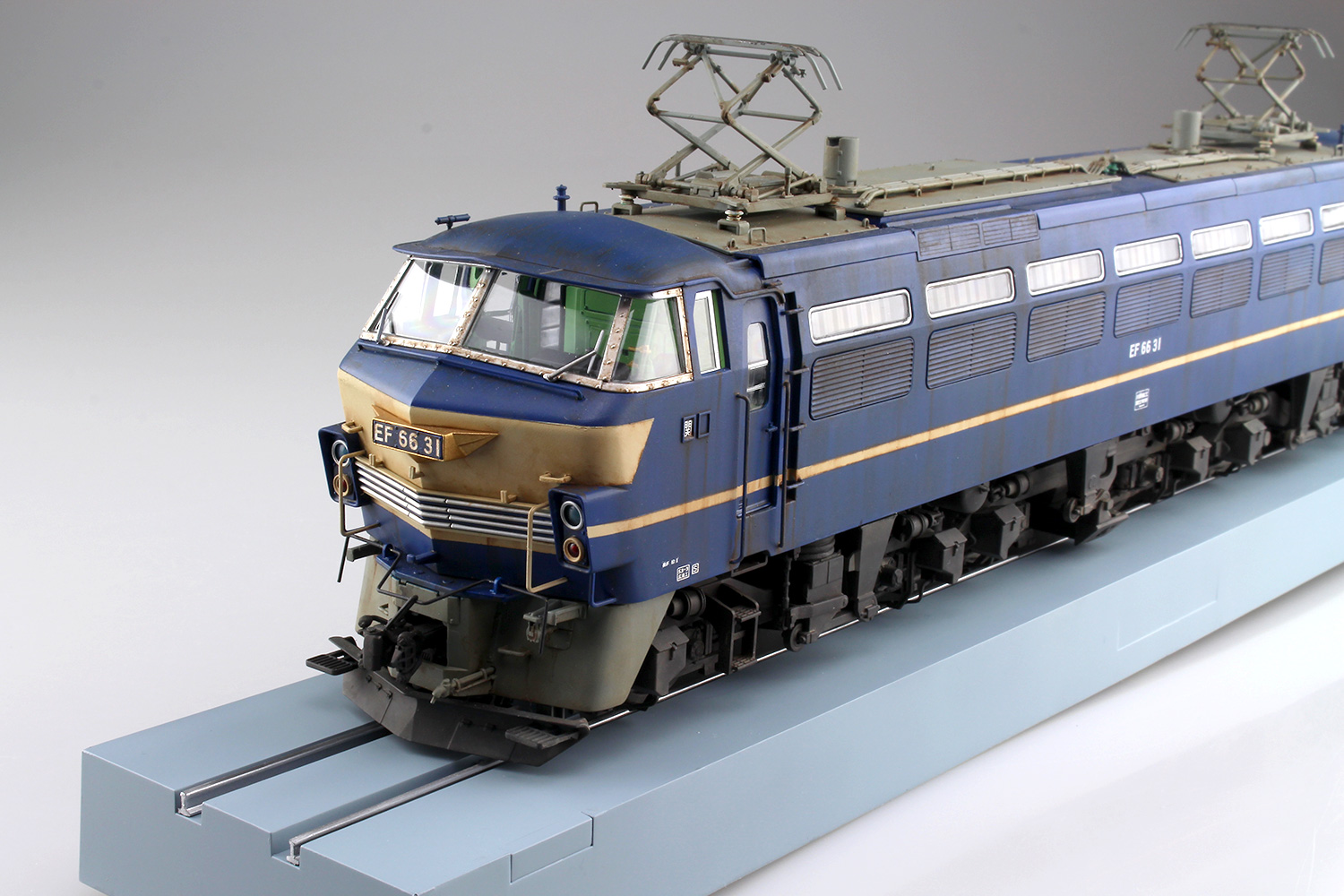 青島文化教材社 45 トレインミュージアムOJ No.7 電気機関車 EF66 後期型 貨物更新機 プラモデル 通販 