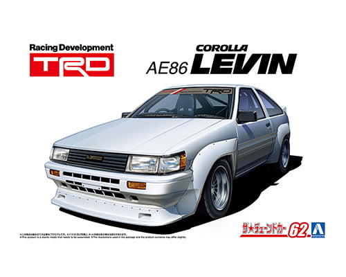 1/24 TRD AE86 カローラレビン N2仕様 '83(トヨタ）｜株式会社 青島文化教材社