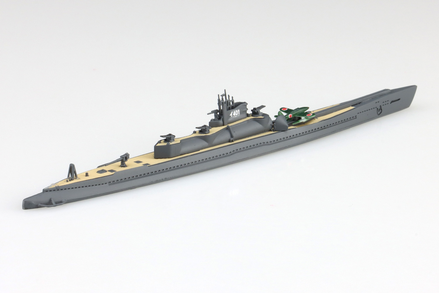 ☆ 完成品 1/700 日本海軍特型潜水艦 伊-401 ☆ - プラモデル